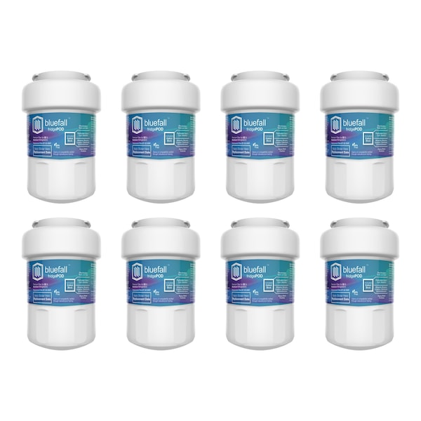 Drinkpod GE MWF Refrigerator Water Filter Smartwater Compatible Filter, PK 8 BF-GE-MFW-8PACK - main